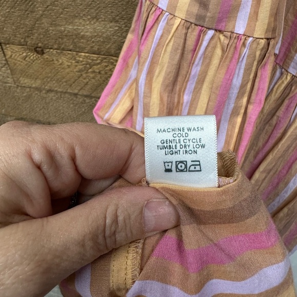 Xirena Drue Midi Dress Neopolitan Stripe w Pockets - Picture 6 of 8